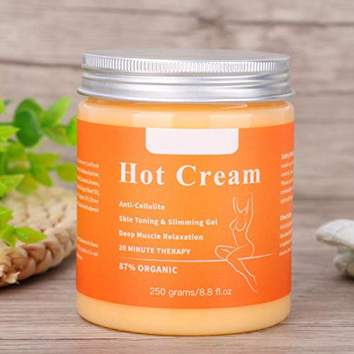 Crema adelgazante, crema anti-celulitis, quemador de grasa, gel formador de crema para las empresas de masajes corporales Relajación muscular de la piel, orgánico 250 g