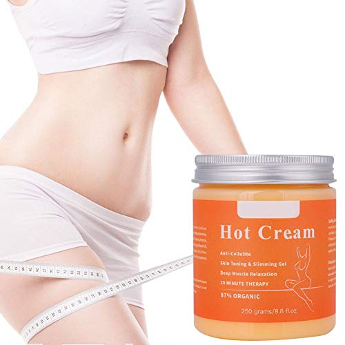 Crema adelgazante, crema anti-celulitis, quemador de grasa, gel formador de crema para las empresas de masajes corporales Relajación muscular de la piel, orgánico 250 g