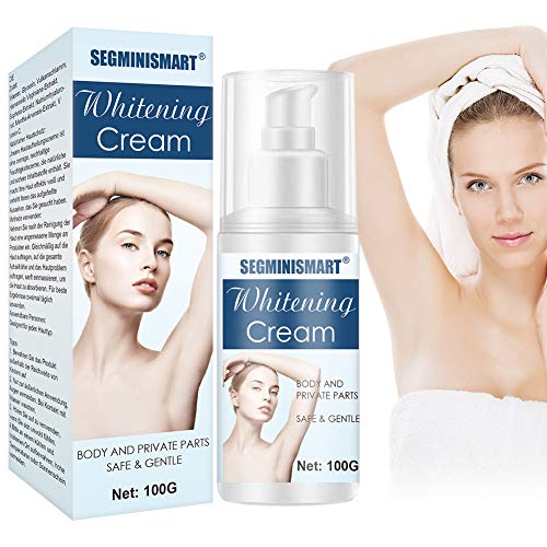 Crema Blanqueadora, Whitening Cream, Skin Whitening Cream, Crema Blanqueadora Cuerpo y Aclarar las Manchas de la piel, Corporal para Piel Oscura, Cuello