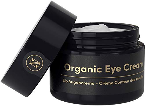 Crema Contorno de Ojos Lifting ORGÁNICA para Bolsas y Ojeras 30ml – Crema Antiarrugas con Acido Hialuronico, Aloe Vera Puro y Aceite de Argán – Belleza para Mujer de Alemania