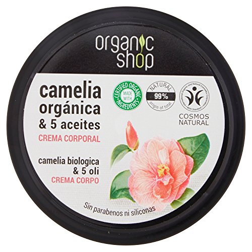 Crema Corporal Camelia Japonesa Organic Shop 250 ml