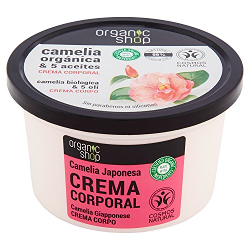 Crema Corporal Camelia Japonesa Organic Shop 250 ml