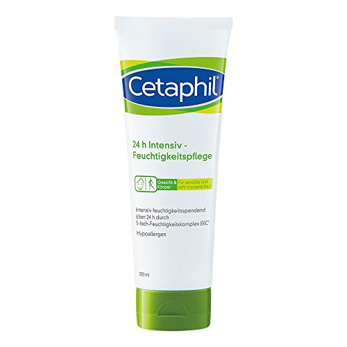 Crema hidratante de cuidado intensivo 24h Cetaphil, 220 ml
