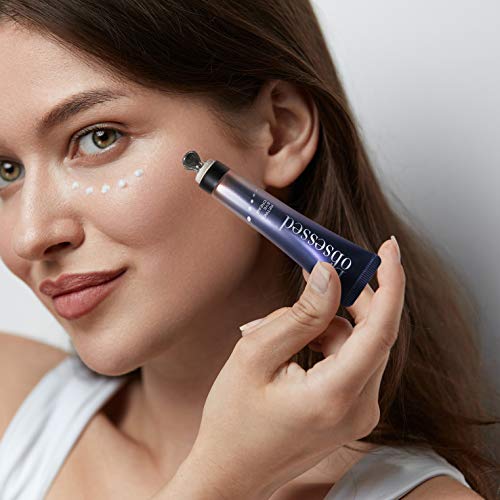 Crema para los Ojos de Retinol de D.obsessed - Resolución antiedad para arrugas, círculos oscuros e hinchazón - Exclusivo con retinol, células madre vegetales, Matrixyl 3000, ácido hialurónico (20g)