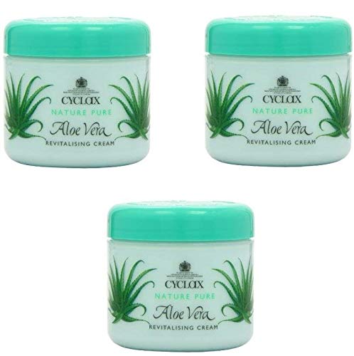 Crema revitalizante Cyclax con Aloe Vera (300 ml) pack de 3