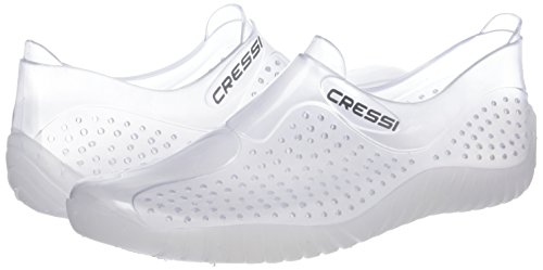 Cressi Water Shoes Escarpines, Unisex Adulto, Claro (Transparente), 39 EU