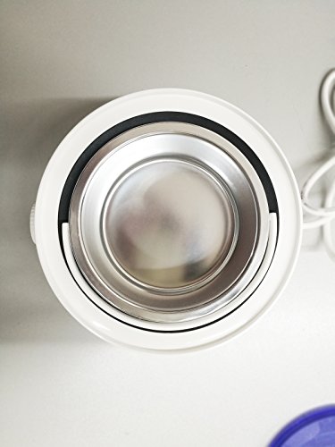 Crisnails - Calentador de Cera Eléctrico para la Depilación Profesional 500ml, Color Blanco