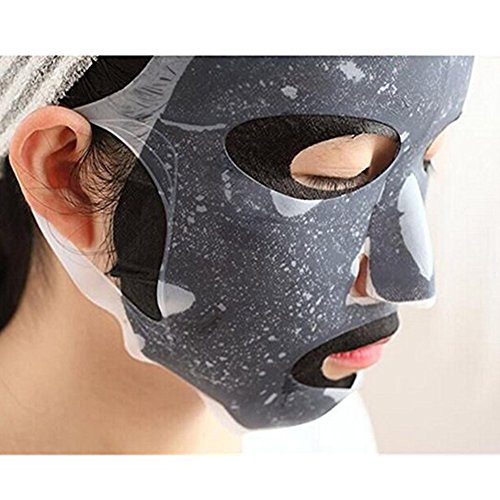 Cubierta de la máscara, cubierta de la máscara de silicona reutilizable máscara de belleza facial humectante de la cara impermeable del vapor