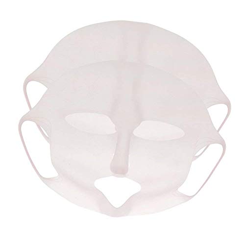 Cubierta de la máscara, cubierta de la máscara de silicona reutilizable máscara de belleza facial humectante de la cara impermeable del vapor