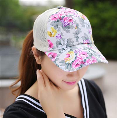 Cubierta de Primavera y Verano para Mujer, Sombrero para el Sol, Gorra Transpirable para Viajes al Aire Libre, Gorra de Malla, Gorra de béisbol para niñas, Marea de Estilo Coreano