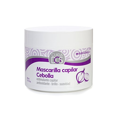 Cuidados Mascarilla Capilar de Cebolla, Antioxidante, Estimulante Capilar, Purificante, Reparadora, Brillo y Suavidad, sin Olor a Cebolla- 300 ml