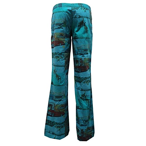 Custo 8419U Pantalone Donna Barcelona Green Pant Trouser Woman [36/S]