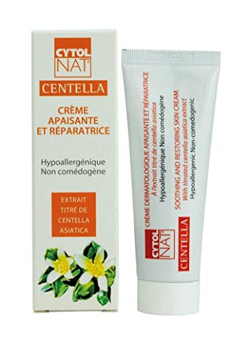 CYTOLNAT® Centella 50 ml, Crema reparadora y calmante – Centella Asiática – Hipoalergénica y no comedogénica