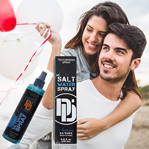 Da Dude Da Salt Water Spray Activador De Rizos ¡ Modo rivoluzionario para aumentar tus Rizos perfectos, Volumen o Textura de una manera rápida y fácil!