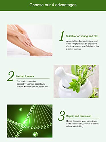 Damaila Eczema Rosacea Dermatitis Psoriasis Tratamiento Crema Gel, 15ml