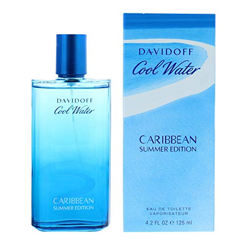 Davidoff Cool Water, Agua de tocador para hombres - 125 ml.