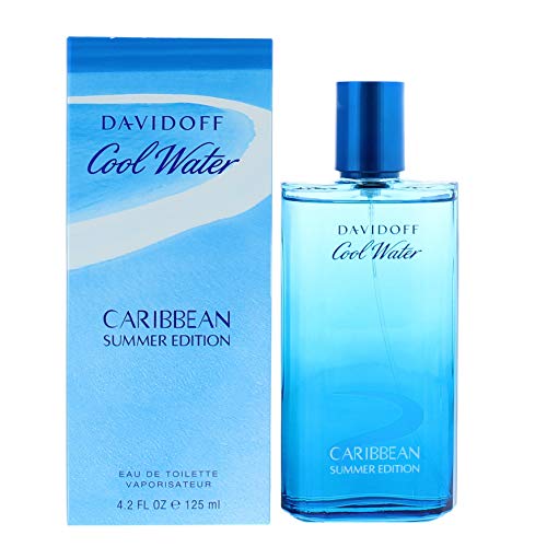 Davidoff Cool Water, Agua de tocador para hombres - 125 ml.