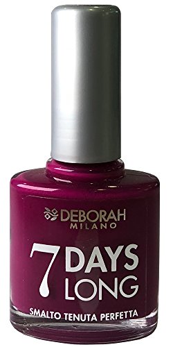 Deborah Milano 7DAYS LONG 11ml Púrpura esmalte de uñas - Esmaltes de uñas (Púrpura, Light Violet, Botella, 1 pieza(s), 11 ml)