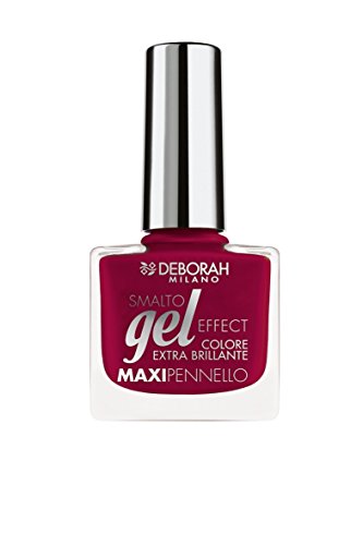 Deborah Milano SMALTO GEL EFFECT 8.5ml Rojo esmalte de uñas - Esmaltes de uñas (Rojo, Red Kimono, Botella, 1 pieza(s), 8,5 ml)