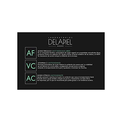 Delapiel Poder - Ácido Ferúlico 15 Ampollas - 30 ml