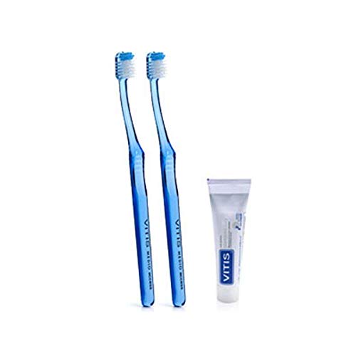 DENTAID VITIS Duplo Cepillo Medio Access