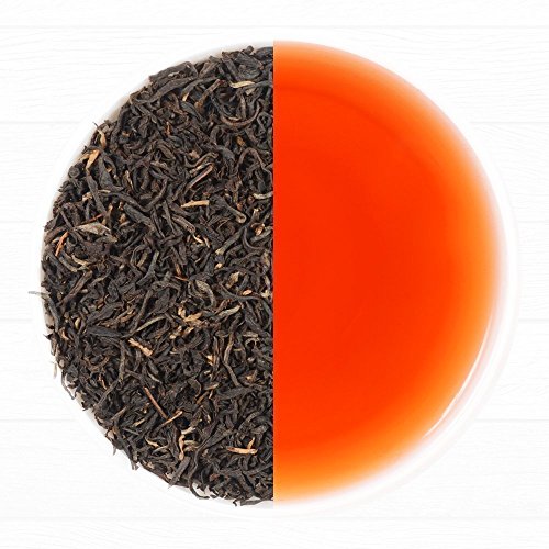 Desayuno inglés original Hojas de té negro, 454 gramos (200 tazas) FUERTE, RICO Y AROMÁTICO, Té de hojas sueltas, el mejor té negro del mundo Hojas sueltas, FTGFOP1 Hoja de grado largo de la India