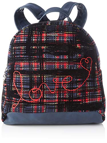 Desigual Backpack Inlove_Venice Mini, Mochila moderna. para Mujer, Grün (Musgo), 28x10.5x28.1 centimeters (B x H x T)