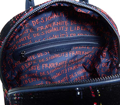 Desigual Backpack Inlove_Venice Mini, Mochila moderna. para Mujer, Grün (Musgo), 28x10.5x28.1 centimeters (B x H x T)