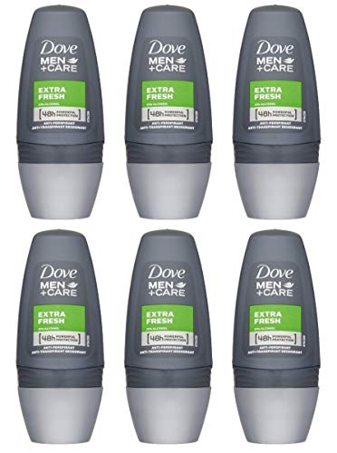 Desodorante para hombre Dove Men Care Clean Comfort, roll on, 50 ml, 6 unidades