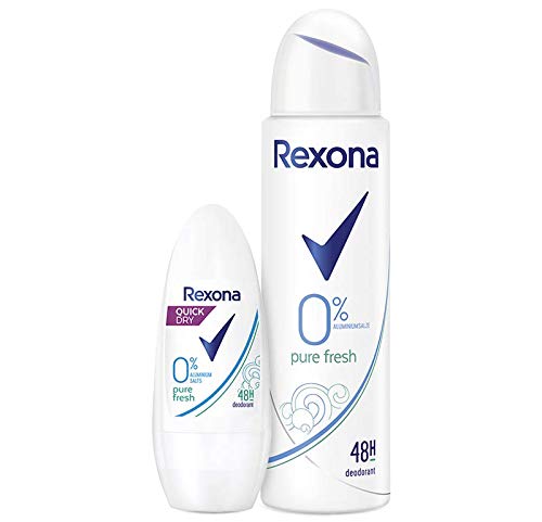 Desodorante Rexona Pure Fresh sin aluminio, 150 ml