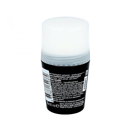 Desodorante Vichy Homme Roll-on para piel sensible 50 ml lápices 50 ml