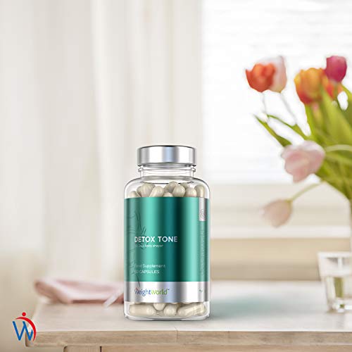 Detox Depurativo, Drenante y Diurético Para Desintoxicar el Organismo y Eliminar Toxinas | Con Hinojo, Regaliz, Inulina, Chlorella y Aloe Vera Puro, Desintoxicación del Higado, 60 Cápsulas Vegano