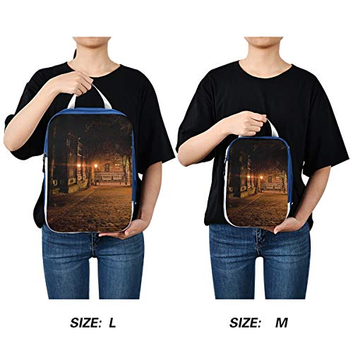 DEZIRO Ciudad noche calle luz embalaje cubos 3 piezas organizador de viaje accesorios