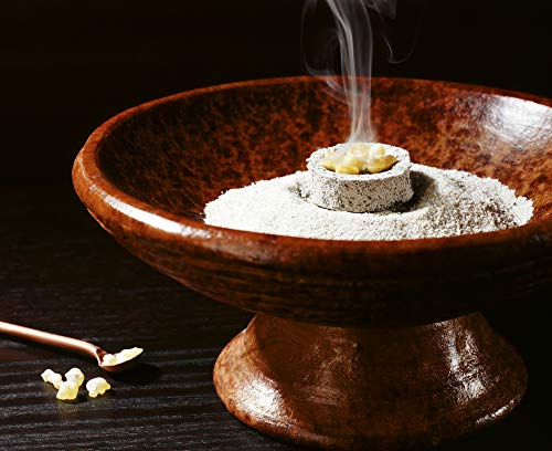 DHYANA - Incienso en grano (10 fragancias), 10 x 10 gramos, 100 g en total, Benjoin, Palo Santo, Jerusalén, Oliban, Copal, Mirra, Sándalo, Incienso, Goma Damar, Rois Mage