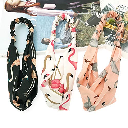 Diadema para el pelo con cruz para niña, accesorios para el pelo, estilo bohemio, apto para mascarilla de lavado facial, azul marino