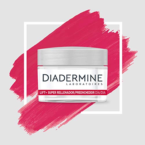 Diadermine - Crema de Día Lift+ Super Rellenador con micro cápuslas de Ácido Hialurónico - 50 ml