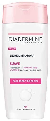 Diadermine - Leche Limpiadora suave - 200ml (pack de 6) Total: 1200ml