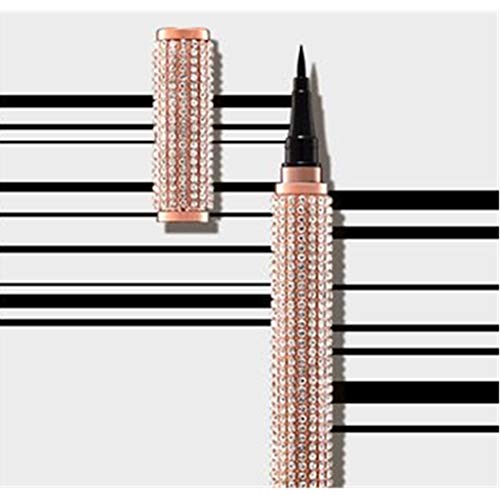 Diamond Delineadores Eyeliner Pen Waterproof Black Precision Micro Eye Liner Liquid Pen Quick Drying Lápiz de maquillaje cosmético de larga duración para mujeres niñas ojos