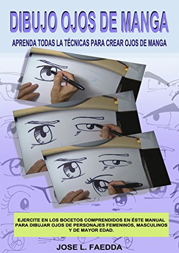 Dibujo ojos de manga