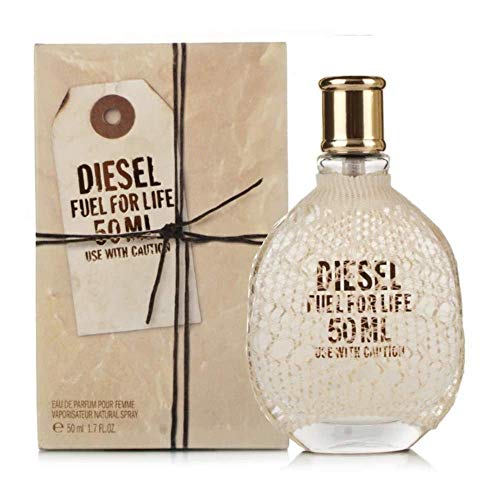 DIESEL (public) Fuel For Life 50 ml Mujeres - Eau de parfum (Mujeres, 50 ml, 80 mm, 34 mm, 128 mm, 195 g)