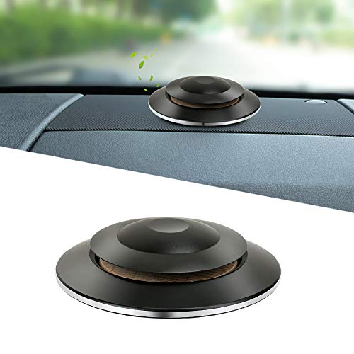 Difusor de Aceite Ambientador de Coche Difusor de Aceite Esencial Locket de aromaterapia de Acero Inoxidable para ventilación de Aire del Coche, Sala de Estar, Mesa de Oficina