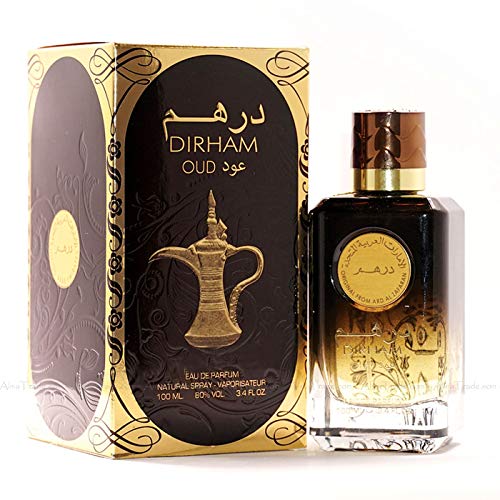 Dirham Oud EDP - Sándalo oriental, 100 ml, de Ard Al Zaafaran.