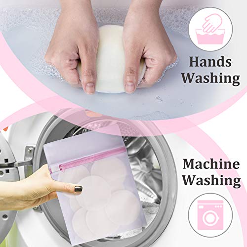 Discos de Lactancia Lavables de Bambú 10pcs, Momcozy discos Absorbentes Lactancia Almohadillas para Lactancia, Cubiertas de Pezón para Maternidad, con Bolsa para Lavandería y Bolsa de Viaje