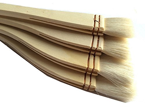 Diseño de pintura de carácter chino de japonés de pelo de juego de cepillos de-cabra Hake 3 cm 5 cm 9 cm y 12 cm