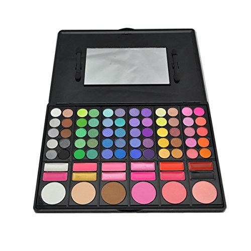 DISINO Motivo 3: kit de maquillaje profesional, paleta de sombras de ojos; cosmética brillante y dinámica (78 colores)
