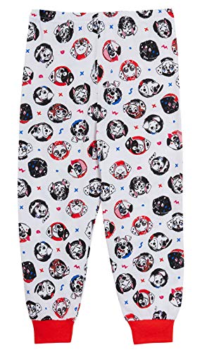 Disney 101 Pijama a juego para niños y familias de la calle dálmata de longitud completa con personaje de pijamas para niños pequeños, hermanos y hermanas multicolor 3-4 Años