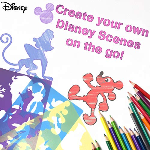 Disney Maletin de Dibujo para Niñas y Niños Kit de Manualidades