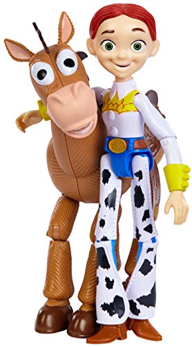 Disney Toy Story 4 Pack de 2 Muñecos, Jessie y Perdigón , Juguetes Niños +3 Años (Mattel Gjh82)
