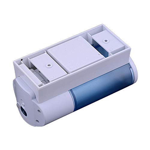 Dispensador automático de jabón Eanshome de 400 ml, con sensor sin contacto de manos desinfectante champú dispensador de detergente, montado en la pared para baño cocina blanco