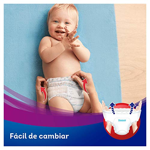 Dodot Activity Pants Pañal-Braguita Talla 6, 111 Pañales, 15+kg + Dodot Aqua Pure Toallitas para bebé, 1 Pack de 48 Toallitas Gratis